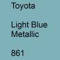 Preview: Toyota, Light Blue Metallic, 861.